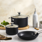 6-Piece Toughened Nonstick Pro Cookware Set